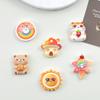 Resin Accessories: Cartoon Sun, Mushroom House for DIY Hair Clips, Crocs, Shoe Laces, Phone Cases