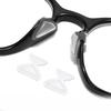 30 Pairs 1mm Clear Nose Cushions Anti Slip Silicone Pads Secure for Full Frame Glasses and Sunglasses