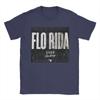 Retro Flo Rida TShirt For Unisex WoUnisex Round Neck Short Sleeve Top Tee Cotton Summer Clothing