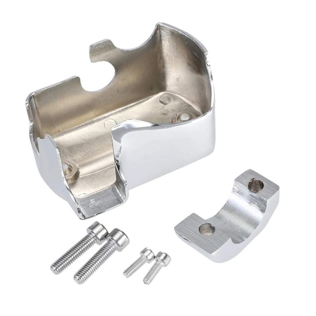 KMFCDAE CLOWICSR Brake Master Cover Cylinder Cover Chrome Plated Fit Dragster 400 650 1000