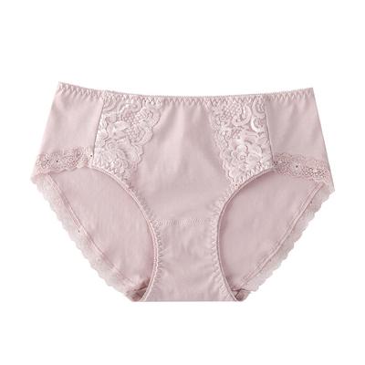 Women's Panties Seamless Briefs Comfort Antibacterial Simple Lace Underwear