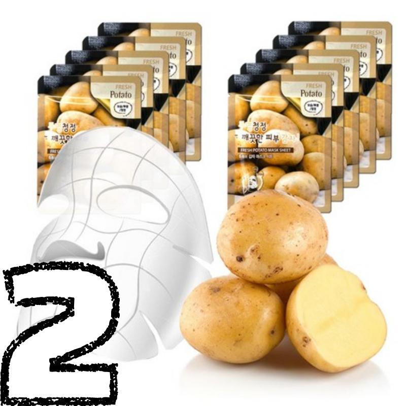3w Clinic Fresh Potato Mask Sheet 10EA/20EA