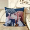 Anime Hikikomari Kyuuketsuki no Monmon Cushion Cover Pillow Case Antidustmite Pillowcase Silky Short Plush Sofa Cushion Cover