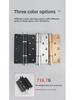 Hydraulic Invisible Door Hinge Closer with Automatic Rebound and Self-Closing Spring