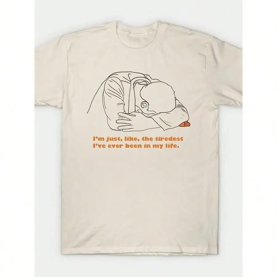 I Think You Should Leave With Tim Robinson Korv T-shirt Lös Design Anime Tryck Ren Bomull Retro Rund Hals