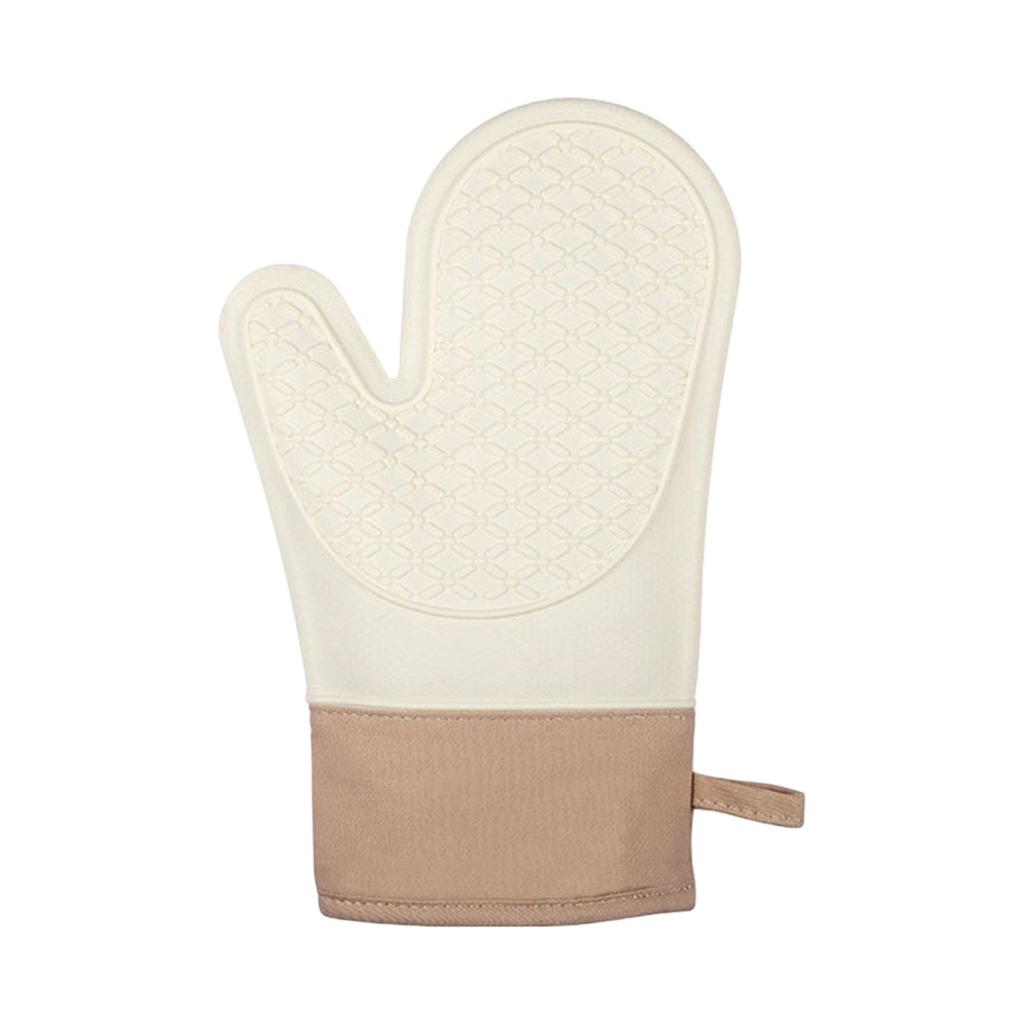 Thickened Silicone Heat Resistant Oven Mitts for Kitchen Use Microwave Oven Gloves High Temperature Protection Non Slip Grip Safety Gloves