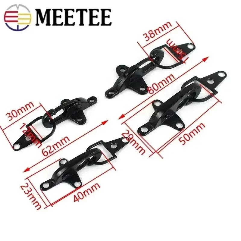 Meetee 4/5cm Metal Buckles Belt Connect Lobster Clasp Coat Waist Band Button Bag Decor Clip Buckle Garment Sewing Accessories