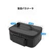 Iuseike Portable Oven, Portable Car Microwave Oven, Insulated Lunch Bag, USB Rechargeable, Heated Lunch Box, Food Warmer, Handbag, Meal Reheating, Ins