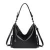 Fashionable Faux Leather Shoulder Bag,women's Large Capacity Handbag,retro Shoulder Bag,multi Pocket Crossbody Bag Suitable for Daily Use and Shopping