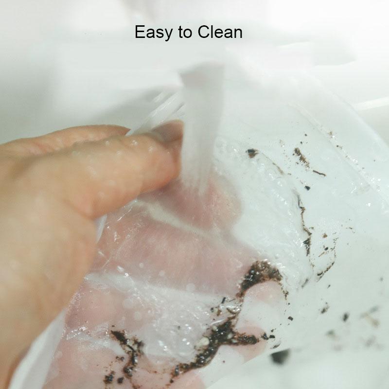 5pcs 300 Mesh Nylon Filter Net Bag Acquarium Bio Ball Carbon Media Isolation Bags Food Filter Strainers Mesh Kitchen Bags
