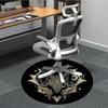 1pc Wolf Moon Office Round Area Rug, Under Office Chairs Bedroom Living Room Home Decor, Room Deco, Available in Various Sizes