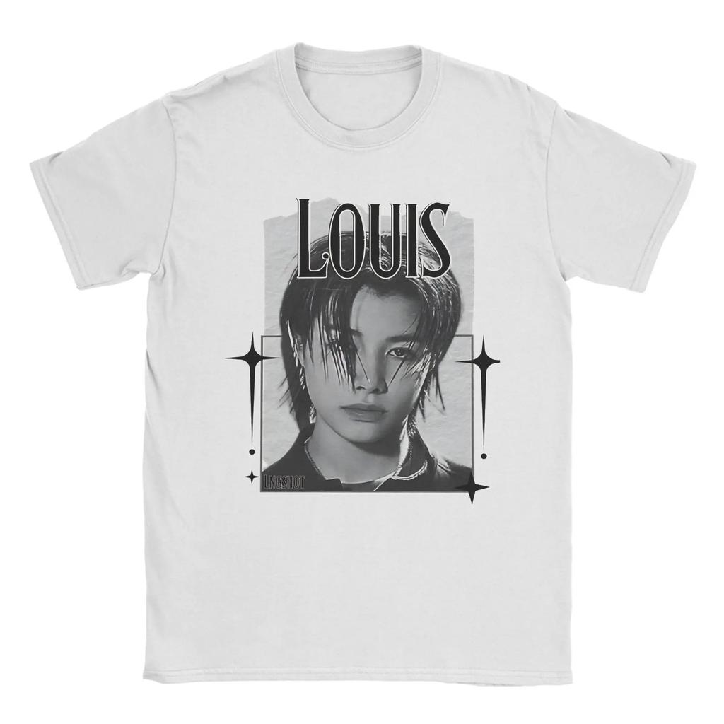 2026 Unikátní Lngshot Louis Rising Tričko Unisex Kulatý výstřih Bavlněná trička Krátký rukáv Trička Nadměrné velikosti Oblečení