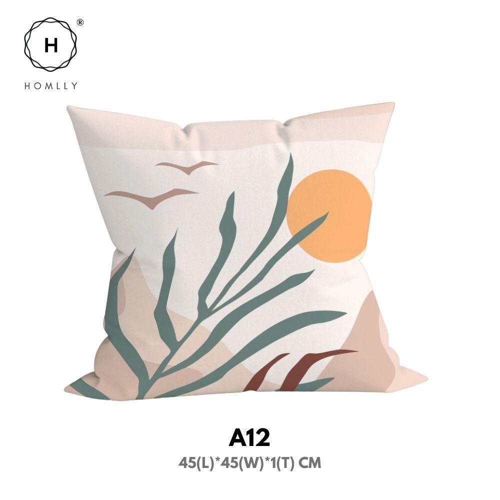 

Homlly Nordic Morandi II Decorative Cushion Sofa Pillow Cover Case (X2 PCS) A12 X2PCS