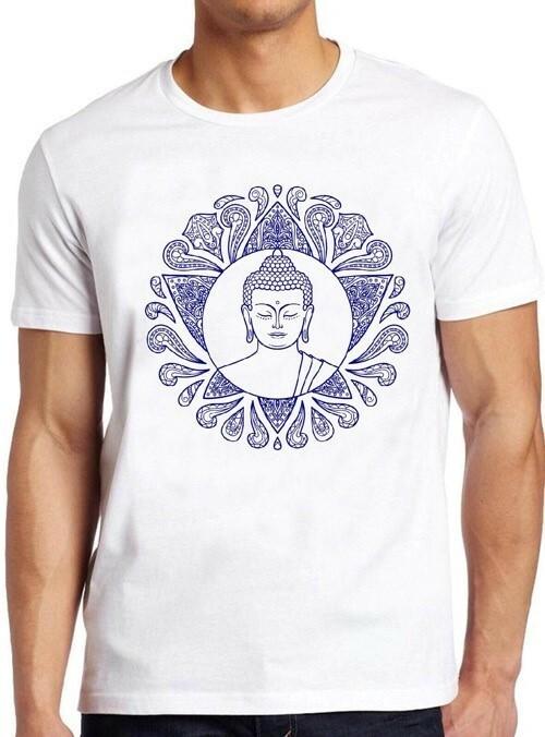 Buddha Vintage Yoga Buddhist Namaste Wisdom Lotus Cool Gift Tee T Shirt M111 XL
