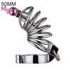 Metal Penis Massager Cock Ring Toys Sexualeed Chastity Lock Cage Body