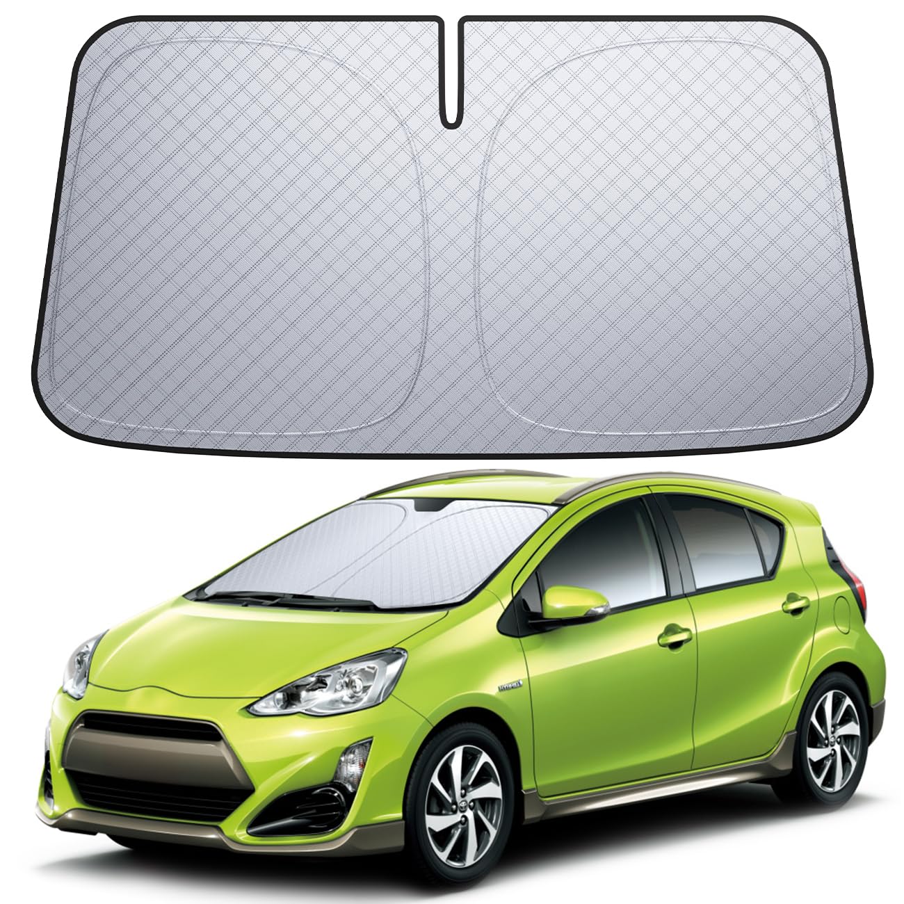 

изоляция Lamicall Toyota Aqua 10 серия лобовое стекло Автомобиль переднее автомобильное лобовое стекло складной автомобиль автомобиль свет тепло УФ УФ передний царапины изоляция теплоаккумуляция