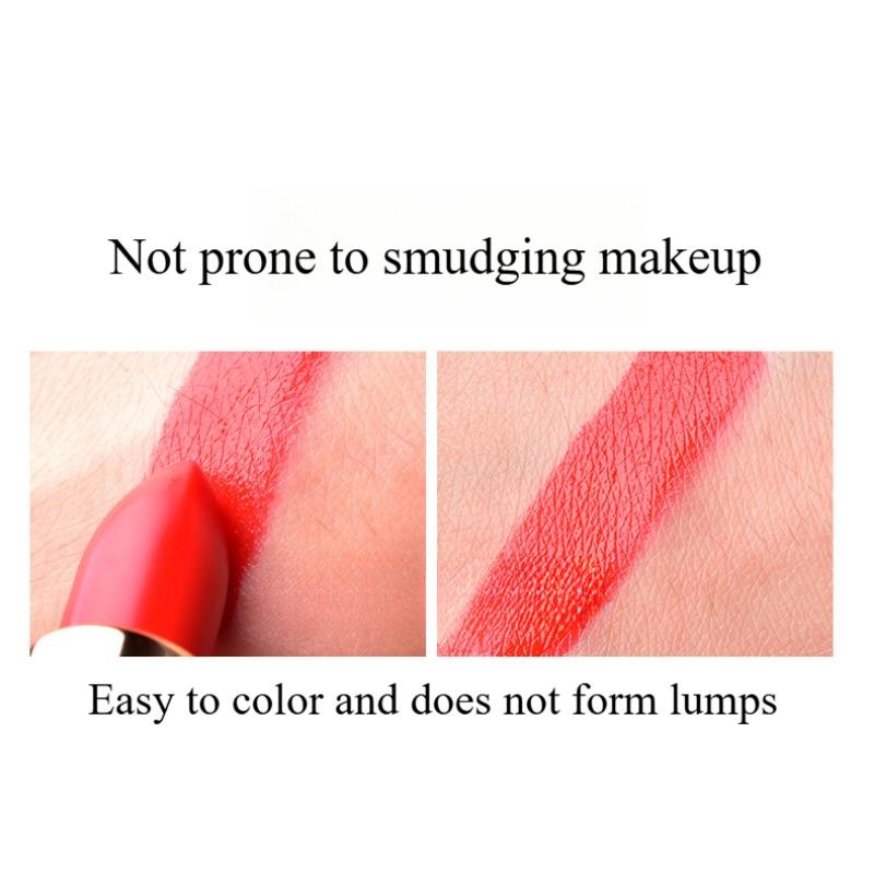 1PC Carotene Lipstick Moisturizing, Not Easy To Fade and Dip Into the Cup, Warm Color Lipstick Makeup Lipstick