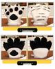Tiger Claw Plush Gloves for Kids' Stage Performance & Fun Pranks