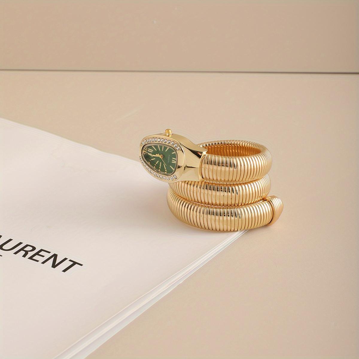 

Элегантные женские часы в форме змеи, сплавной браслет, несколько цветов циферблата, повседневная носка, стильный женский аксессуар