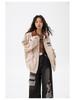 Women's Retro Baseball Jacket: Spring/Autumn Loose-Fit Pilot Design