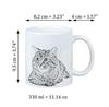 Kurilian Bobtail - Cup with a Cat, Cute Cup with Graphics, a Gift with Your Photo from the Art-Dog Brand