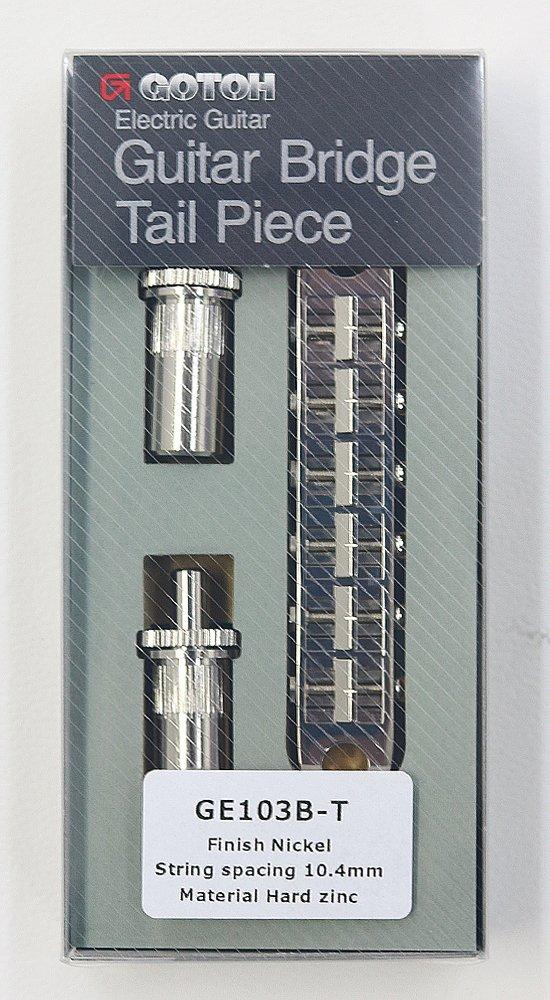 GOTOH Anchor Stud Nickel T.O.M. Bridge, Type, (PGE-103BTN) GE103B-TN