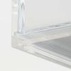 MUJI Overlapping Acrylic Case 2 Tier Drawer with Lid Approx. Width 17.5 X Depth 13 X Height 9.5cm 47380965