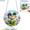2D Flat - 1pc, 2D Flat Lotus Pond Cute Frog Themed Design, 2D Flat Acrylic Sun Catcher Window Hanging Decoration, Suitable As Birthday Gifts for Women