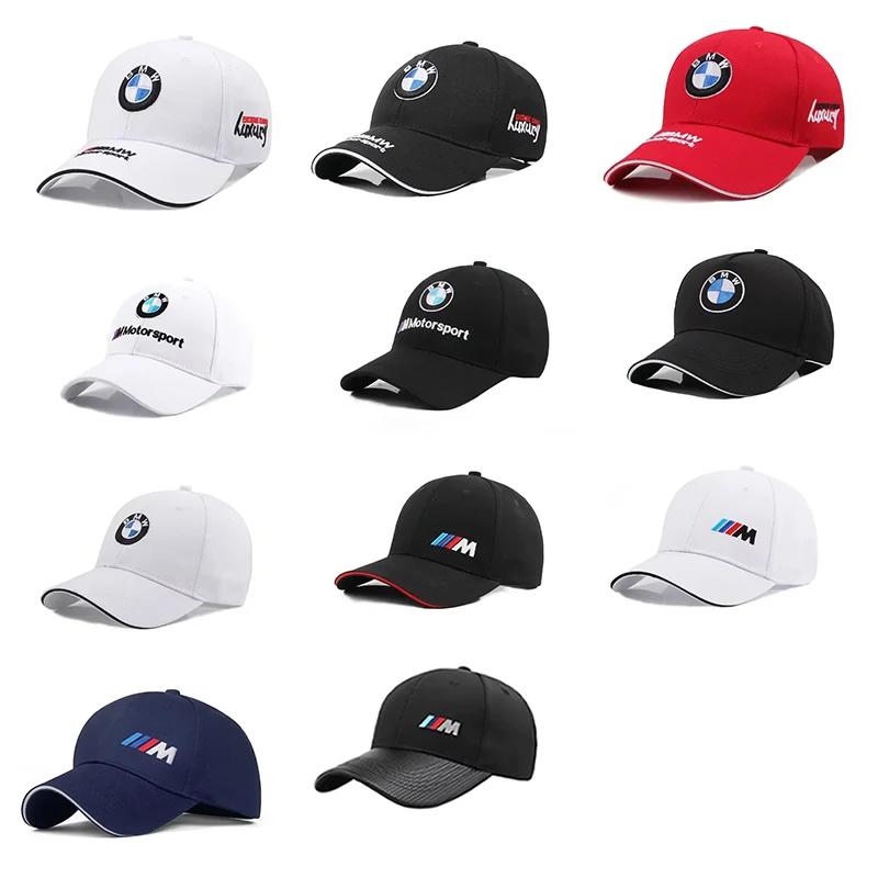 WJNR5 2025 New BMW Baseball Cap Outdoor Summer Sports Hat Embroidered Men Women Baseball Cap for BMW M POWER X3 X5 X6 E90 E70 F30 Acce