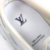 Louis Vuitton Sandalen tatic line Slip-on Sneaker weißes Leder Herren 10 Gebraucht