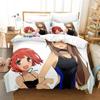 Постельный комплект Ookami-san To Shichinin No Nakama-tachi с принтом, наволочка, пододеяльник для кровати, мягкое постельное белье размера Квин и Кинг, для дома