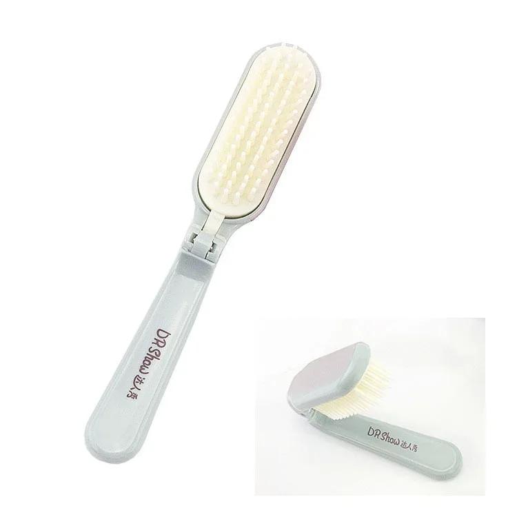 Multi-Color Small Fresh Design Mini Folding Portable Massage Comb – For Students & Ladies, Outdoor Portable Comb