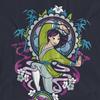 Mulan Womens/Ladies Stained Glass T-Shirt