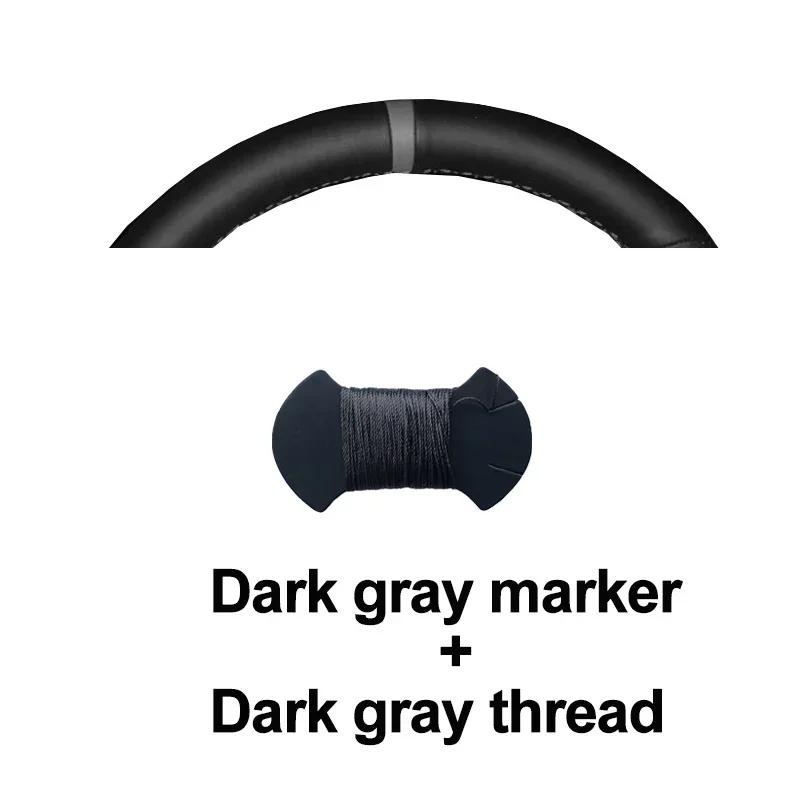 Hand Stitching Car Steering Wheel Cover Wrap for Citroen Jumpy Spacetourer Peugeot Expert Traveller Fiat Scudo 2016-2026