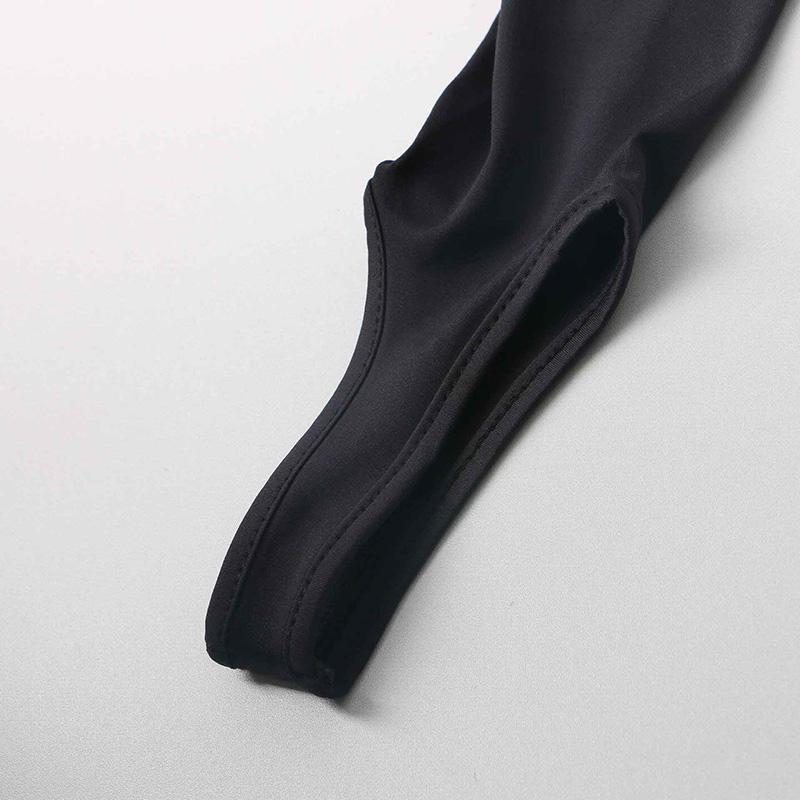 Koreanische Mode Winter Schwarz Hohe Taille Dünne Y2K Frauen Hosen Sexy Glitter Casual Club 2022 Leggings Hosen Lange