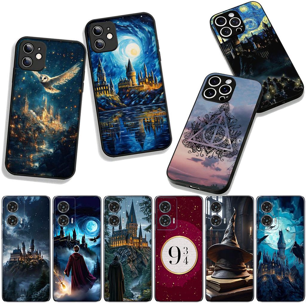 Phone Cover Owl Art Harries Wand Potters for Samsung Galaxy S25 S24 S22 S23 FE Ultra Plus A56 A05 A06 A15 A16 A55 S7 Edge Case