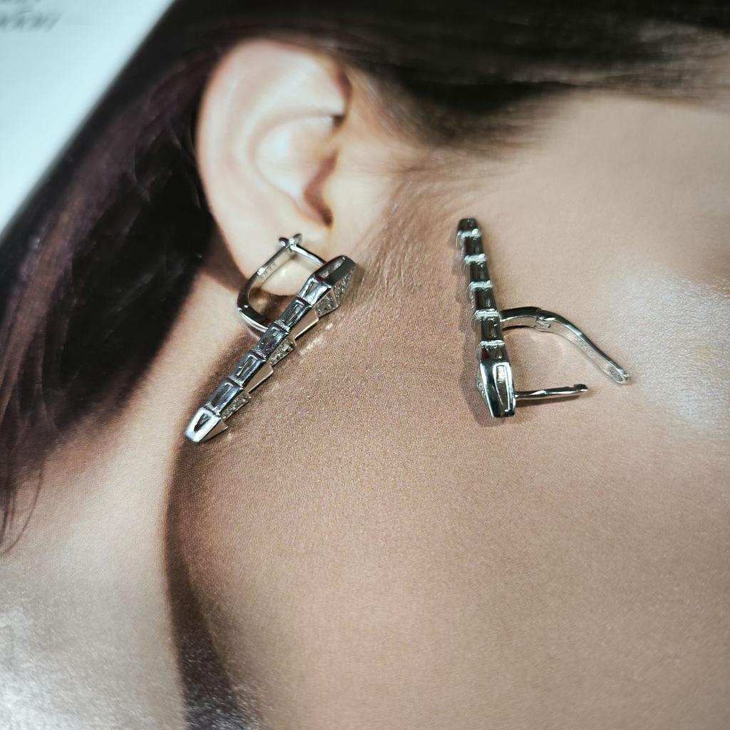 Silberohrringe mit Zirkonia (2177609)