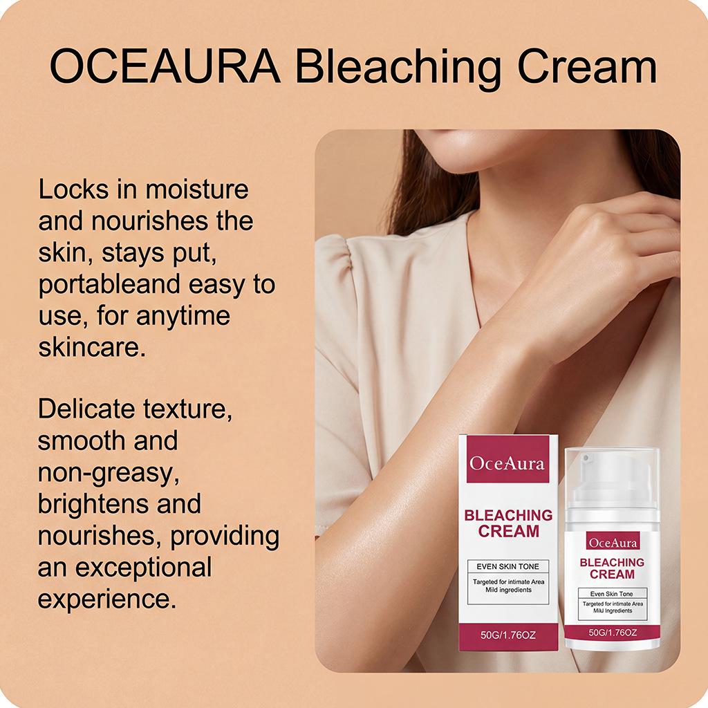 OCEAURA Feminine Moisturizing Cream - Gentle, Refreshing, Non-Sticky Daily Skincare