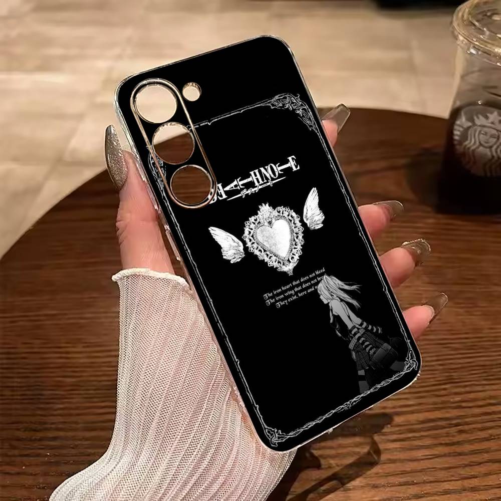 M-Misa- Death Note Phone Case For Samsung Galaxy A71,A70,A52,A51,A40,A30 Transparent Cover