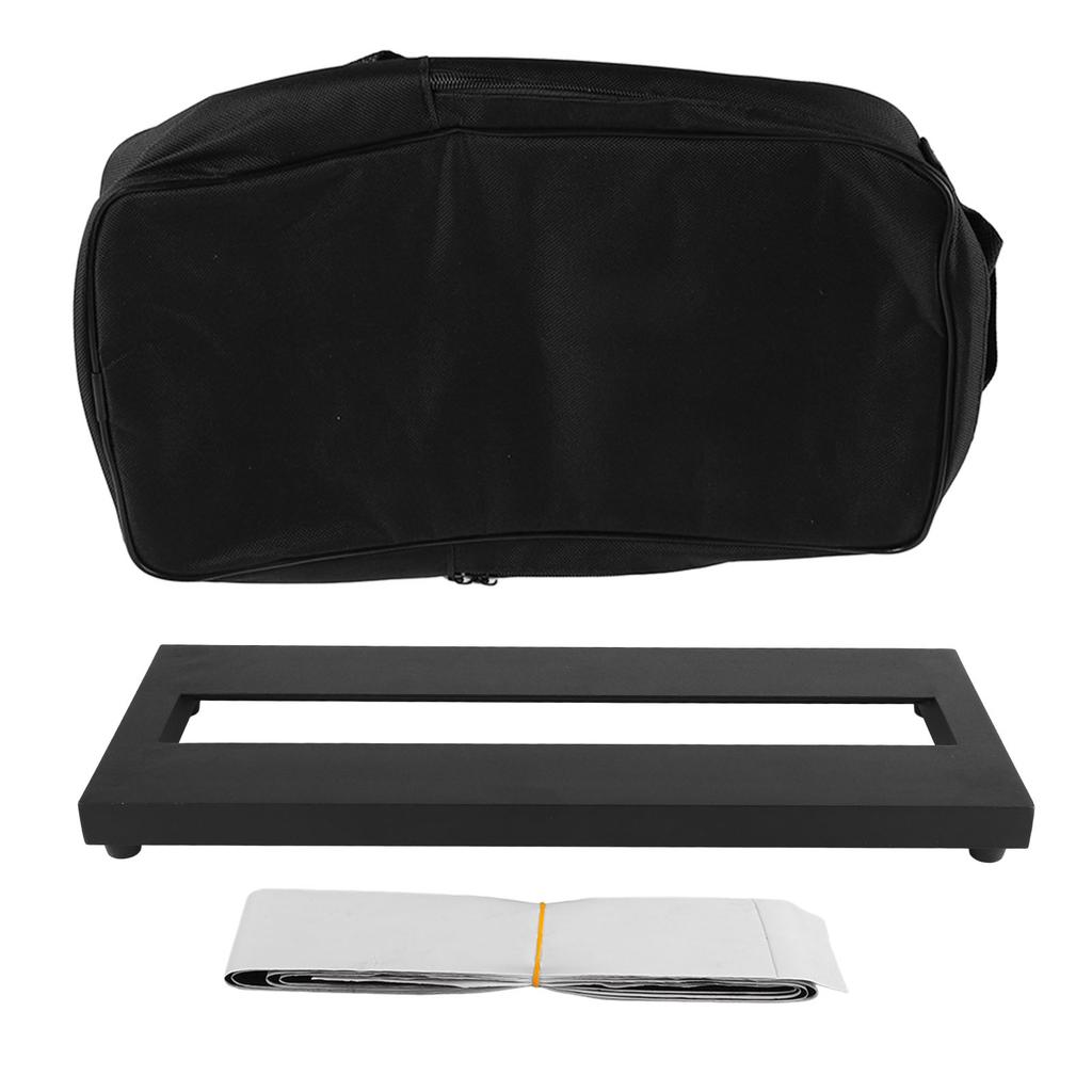 Guitar Pedal Board Aluminum Alloy Portable Extra Large Guitar Effect Pedalboard Accessory with Bag PB 1