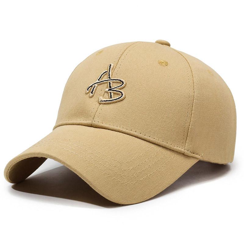 Trendy Embroidered Letter Baseball Cap With Adjustable Fit For Casual Men And Women