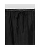 Anggae Unbalanced Satin Skirt Black