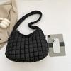 Women Cloud Hobo Bag Large Capacity Quilted Casual Satchel Bag Solid Color Fashion Padded Sling Bag Puffer Shoulder Bags