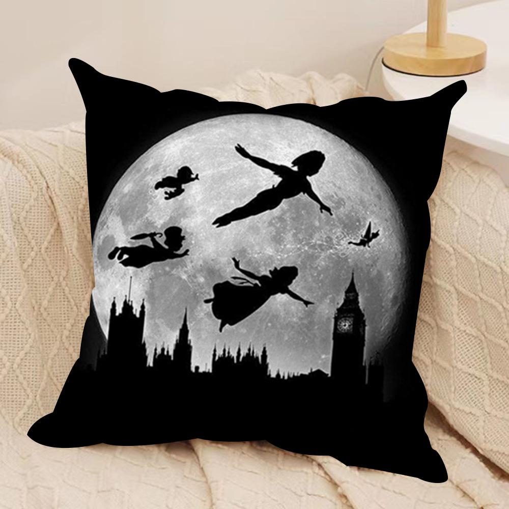 

PPeter Pan Funny Cushion Cover Soft Plush Fabric DoubleSided Printed Sofa Cushion Cover for All Seasons Home Decor Gift 30x30cm 12x12in