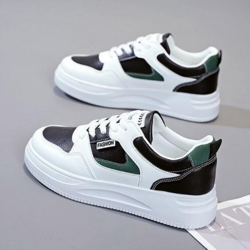 

Сетчатые маленькие белые туфли женские весенние новые дышащие на толстой подошве корейская версия кеды женские студенческие туфли 40 чёрный