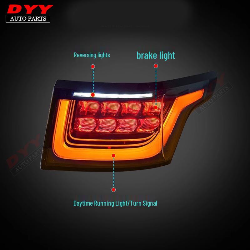 Compatible Kit for Upgrading Old Range Rover Sport Rear LED Taillights to New Model Body
