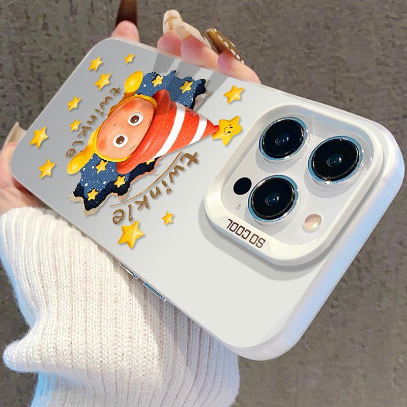 Cartoon Protective Case for iPhone 13/14/16Pro/17/15ProMax