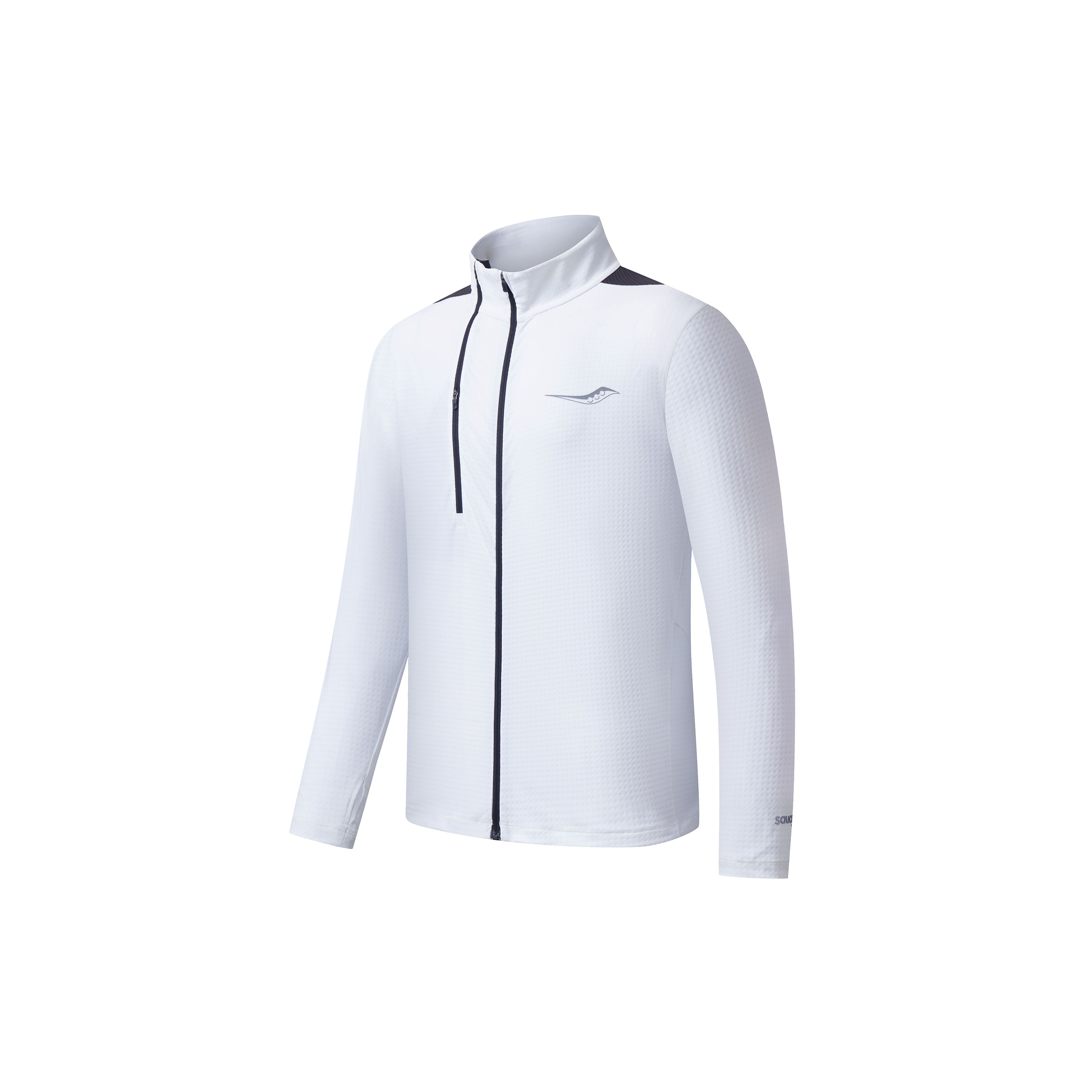 

Saucony Logo Print Running Breathable Jacket Men Jacket White SC2230116A-WT02 XXXL