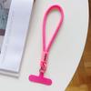 Adjustable Phone Wrist Strap Chain Fashion Simple Candy Color Mobile Phone Lanyard Universal Anti-lost Keychain Cellphone Strap