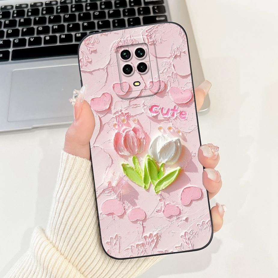 For Xiaomi Redmi Note 9 Case Note 9S Unique Cartoon Cover Shockproof Soft TPU Phone Case For Redmi Note 9 Pro Max Note9 S Fundas